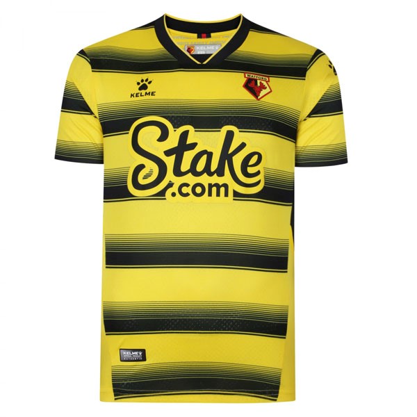 Camiseta Watford 1ª Kit 2021 2022 Amarillo
